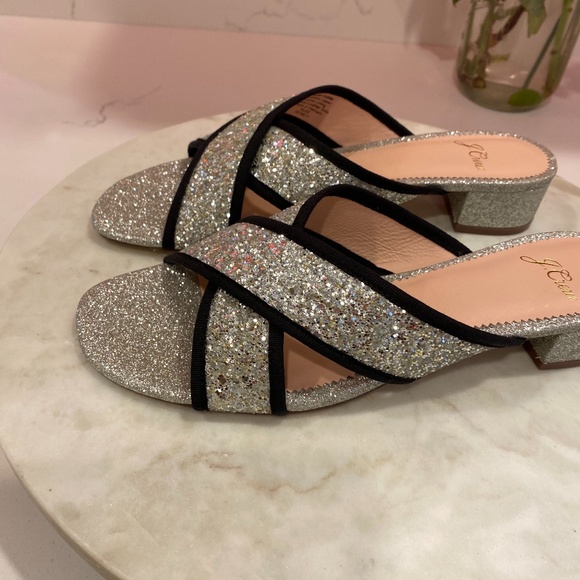 J.Crew Silver Strap Sandal - Picture 4 of 5
